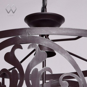 Люстра подвесная MW-Light 249017005 Замок 5x60W E14